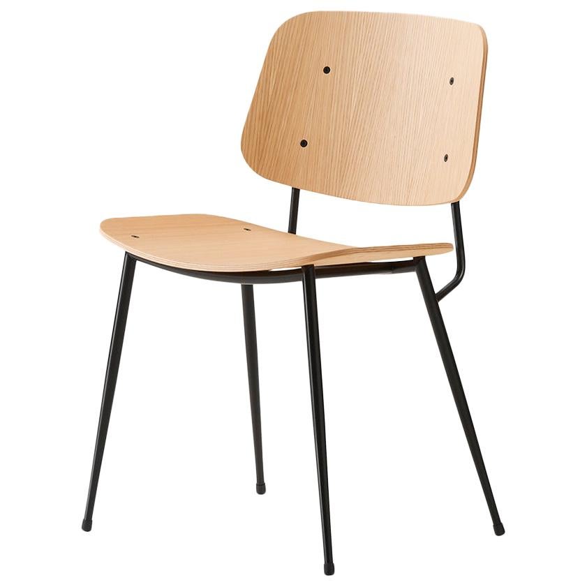 Børge Mogensen Soborg Chair – Steel Frame For Sale