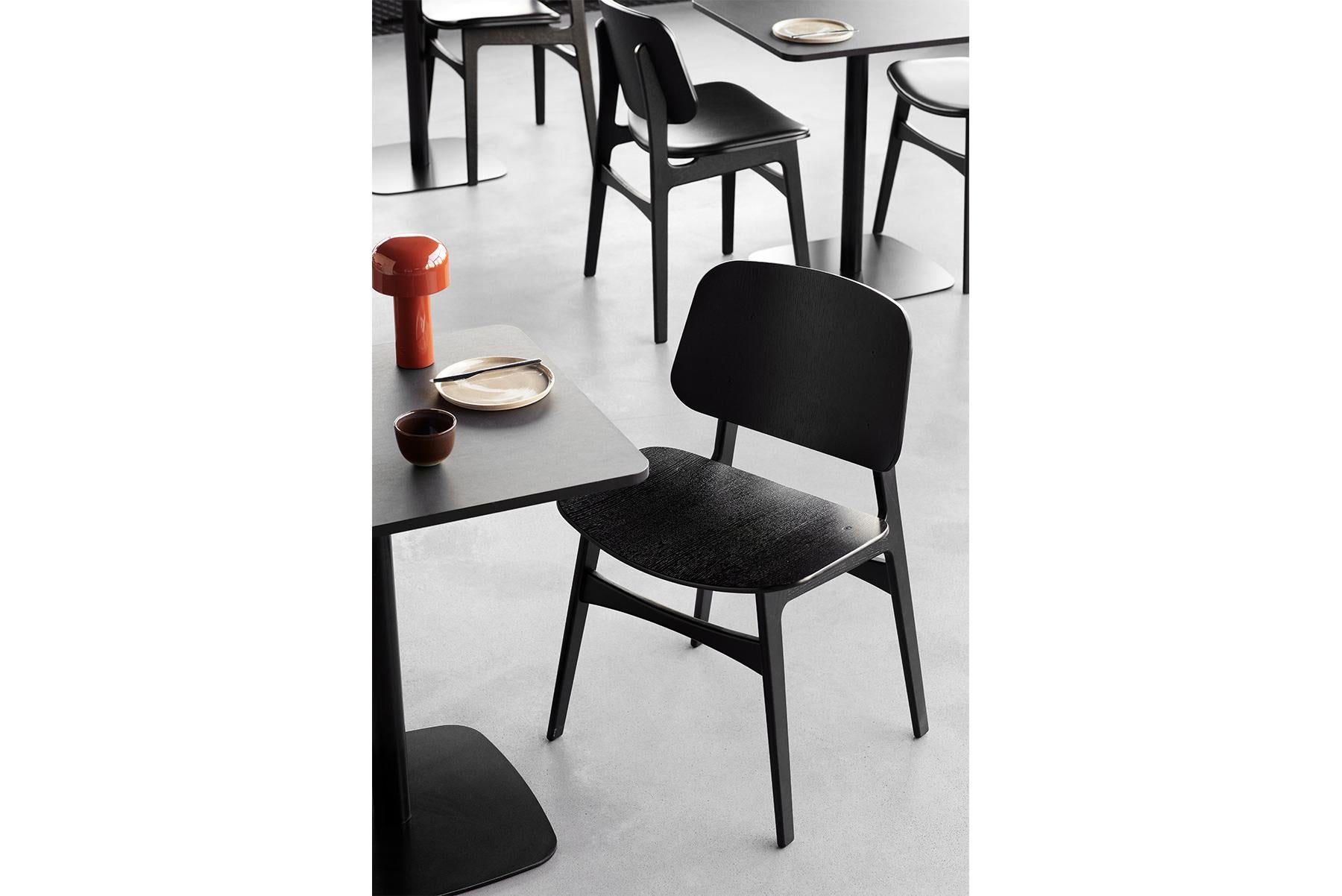Børge Mogensen Soborg Chair, Wood Frame For Sale 4