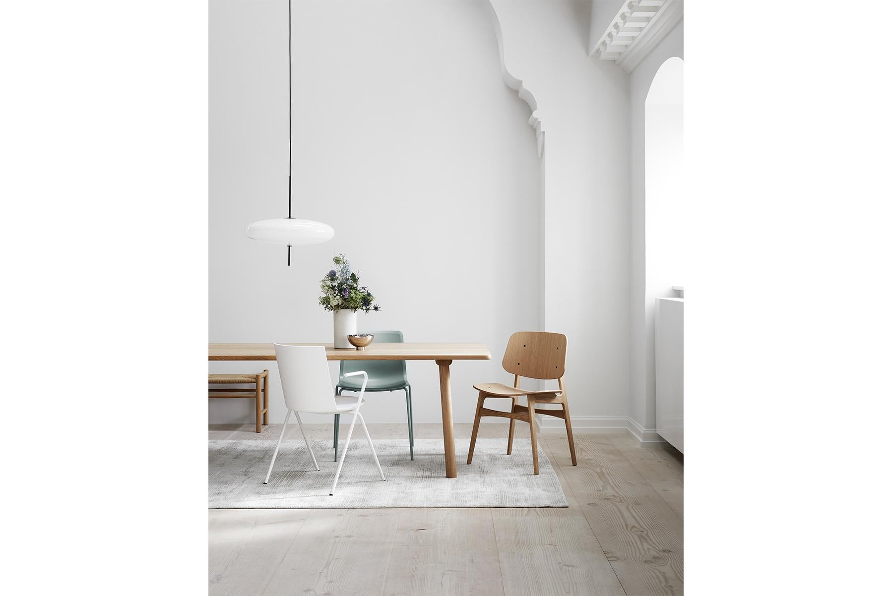 Børge Mogensen Soborg Chair, Wood Frame For Sale 1