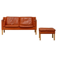 Børge Mogensen - Sofa and Ottoman for Fredericia, Model 2212, Denmark