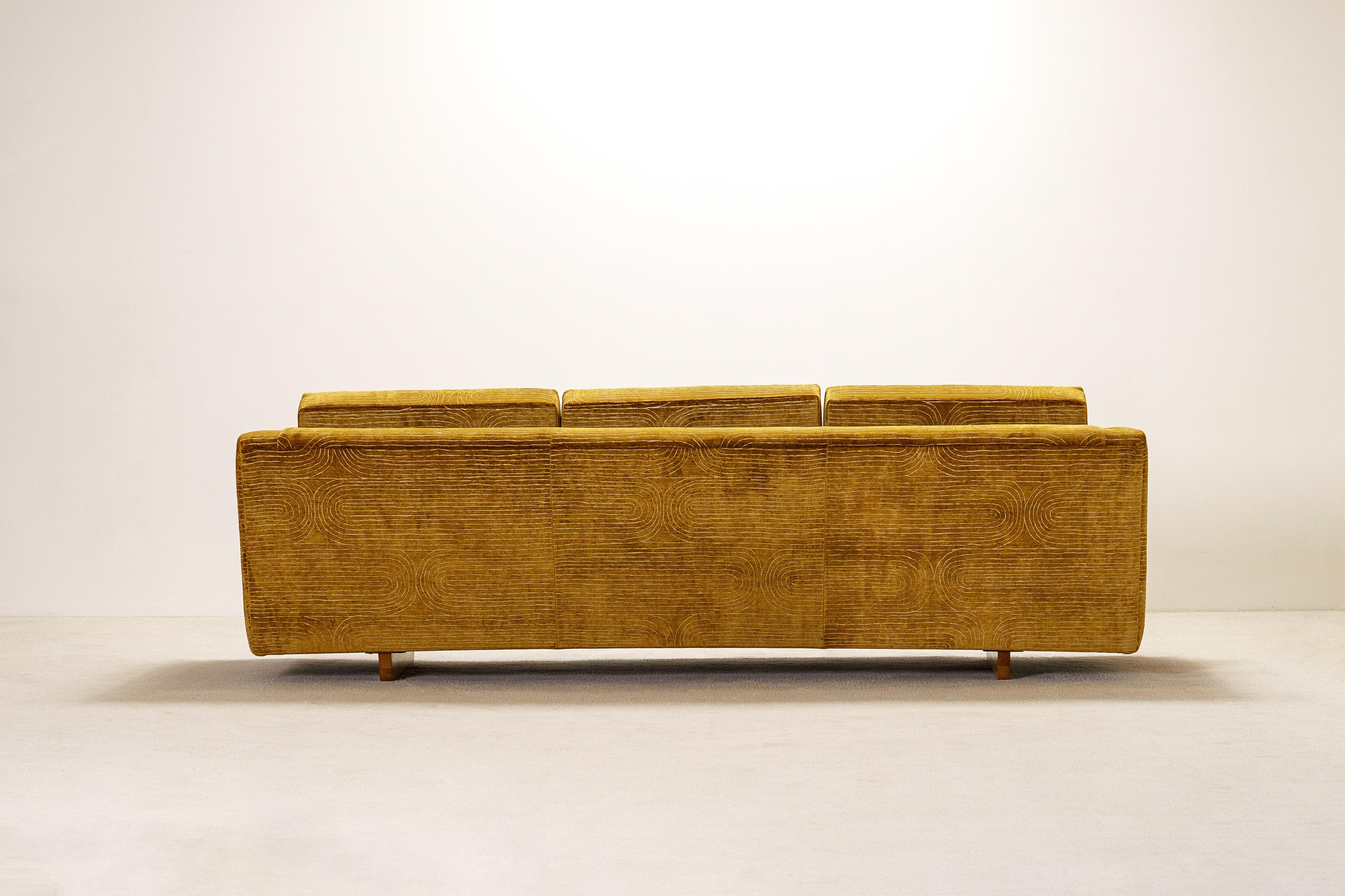 Børge Mogensen Sofa für Fredericia Stolefabrik. Neue Polsterung. 1958. (Stoff) im Angebot