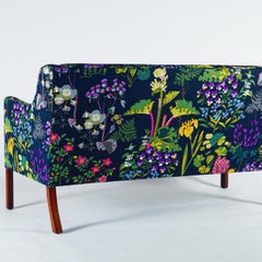 Sofá Børge Mogensen de tela sueca