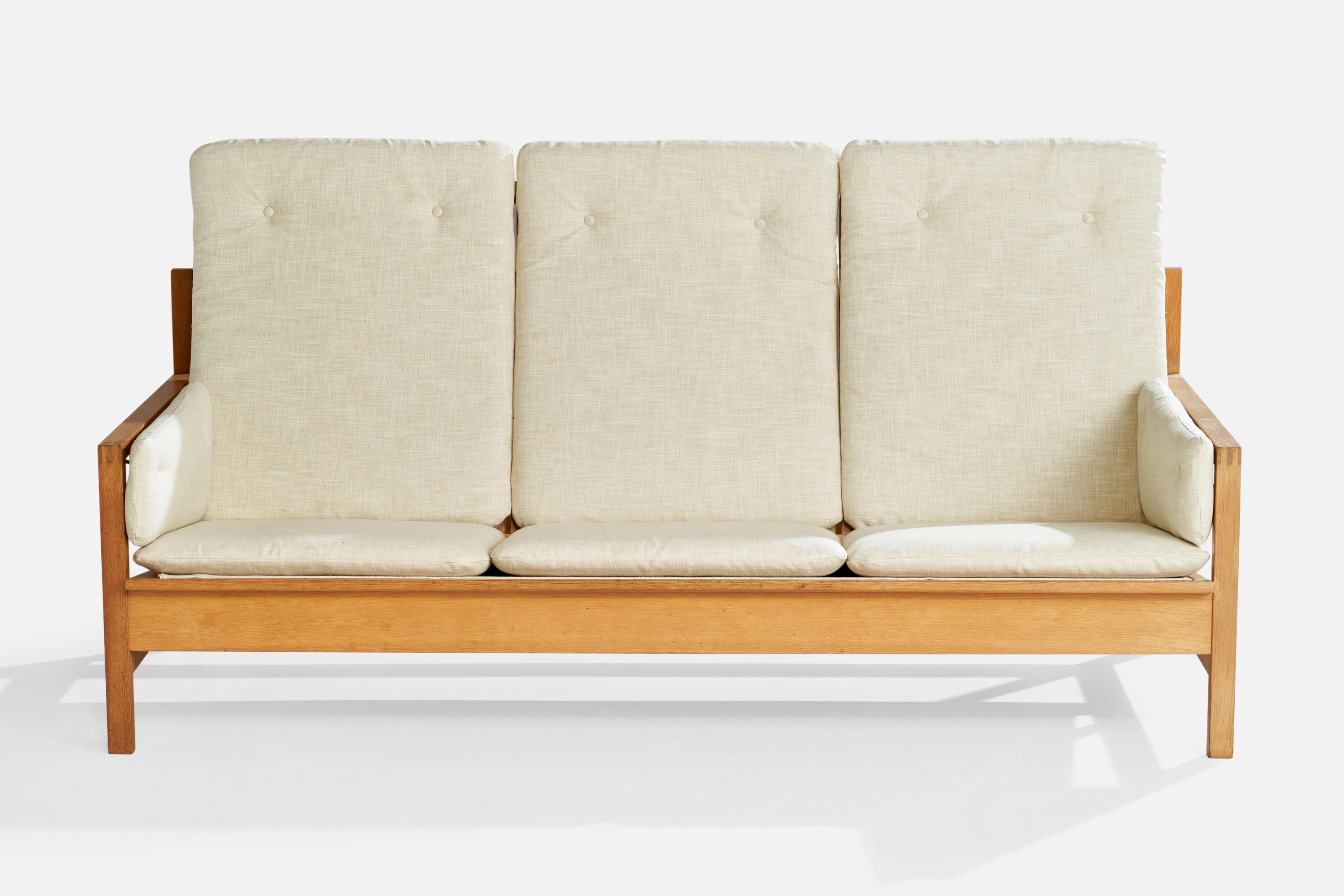 Børge Mogensen, Canapé, Oak, Fabrice, Danemark, années 1960 en vente 4