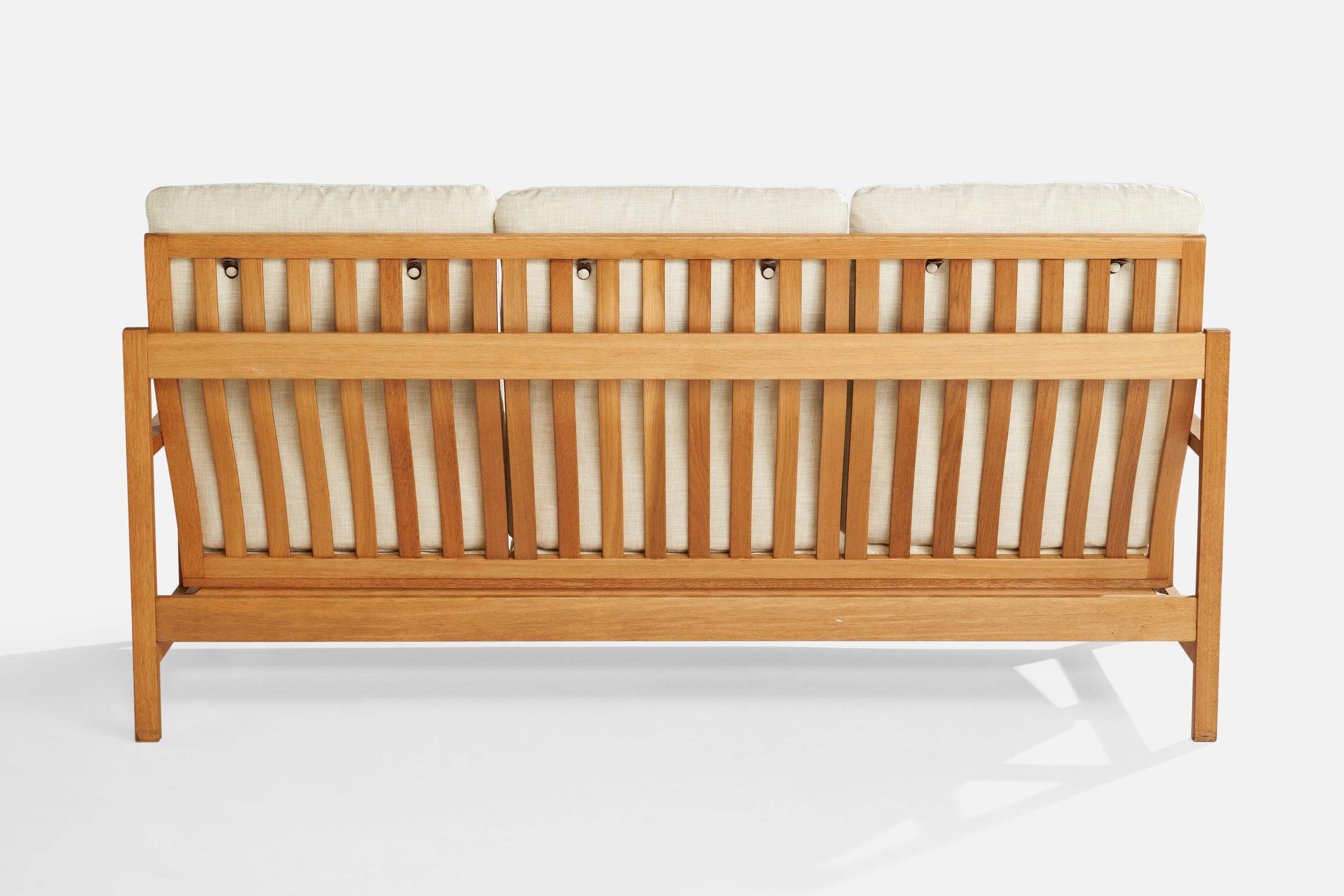 Børge Mogensen, Canapé, Oak, Fabrice, Danemark, années 1960 en vente 5