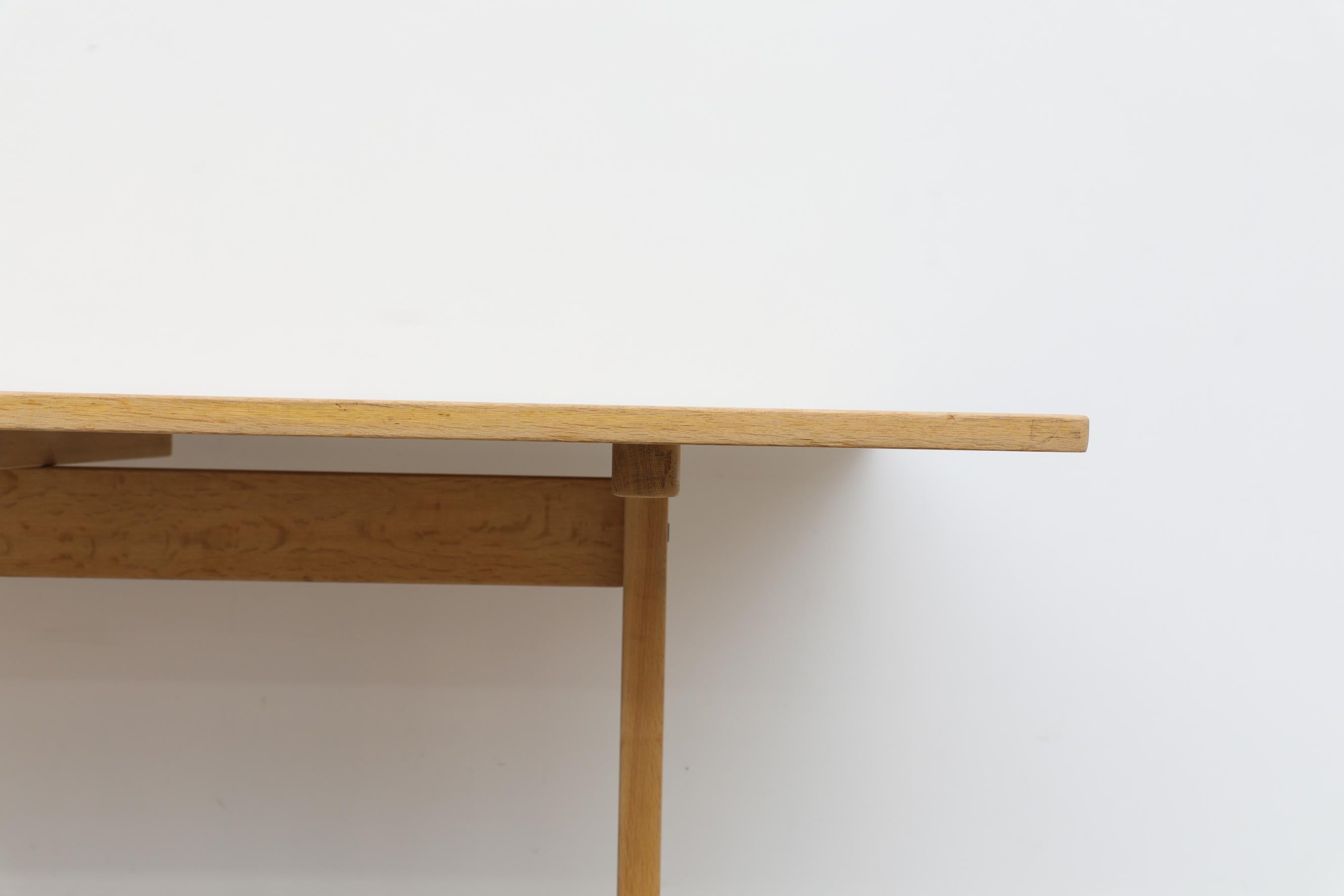 Børge Mogensen Solid Oak Dining Table 6