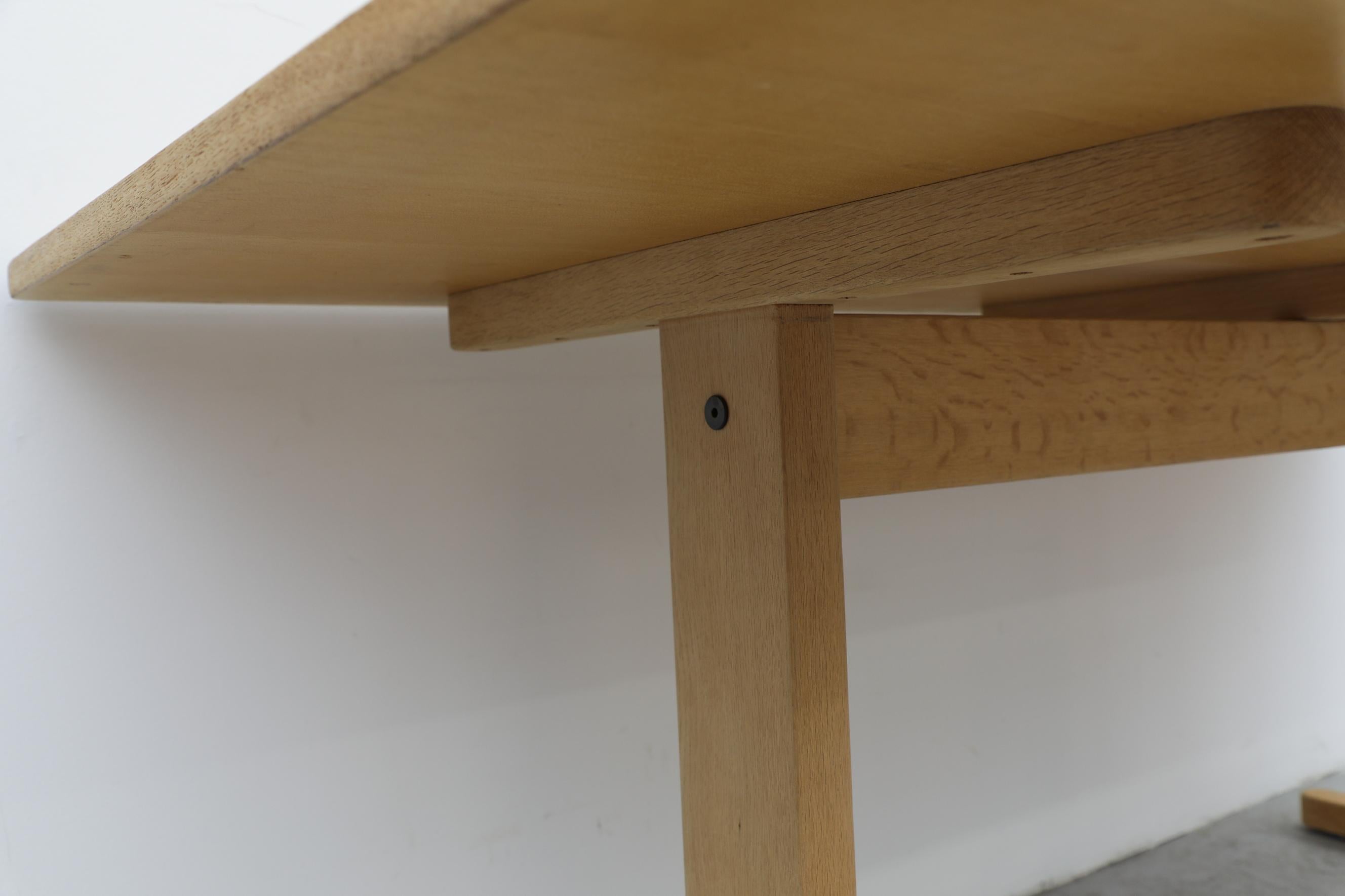 Børge Mogensen Solid Oak Dining Table 9