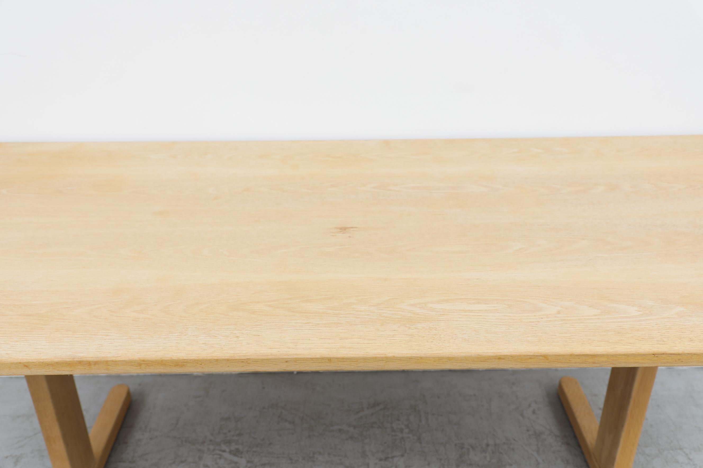 Børge Mogensen Solid Oak Dining Table 2