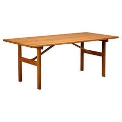 Børge Mogensen solid Oak Dining Table or Desk Model 6284 for Fredericia, Denmark