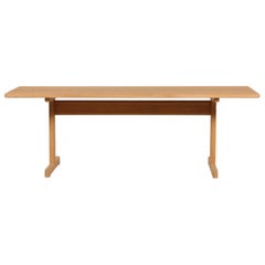 Børge Mogensen Solid Oak Shaker Coffee Table 5269 Fredericia Stolefabrik, 1967