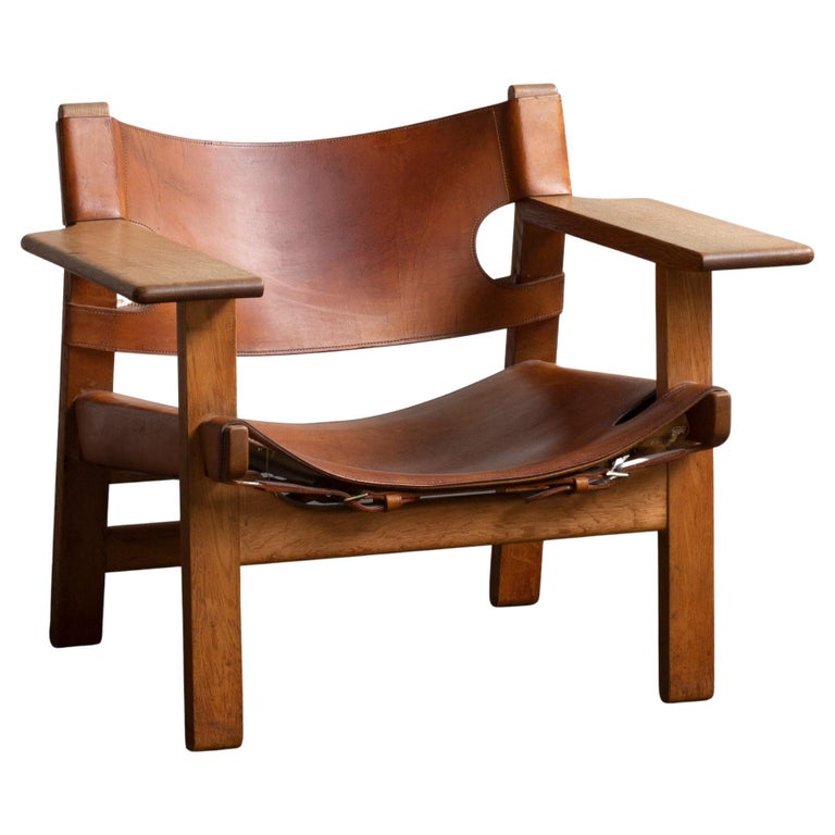 Børge Mogensen Spanish Chair for Fredericia Furniture For Sale at 1stDibs