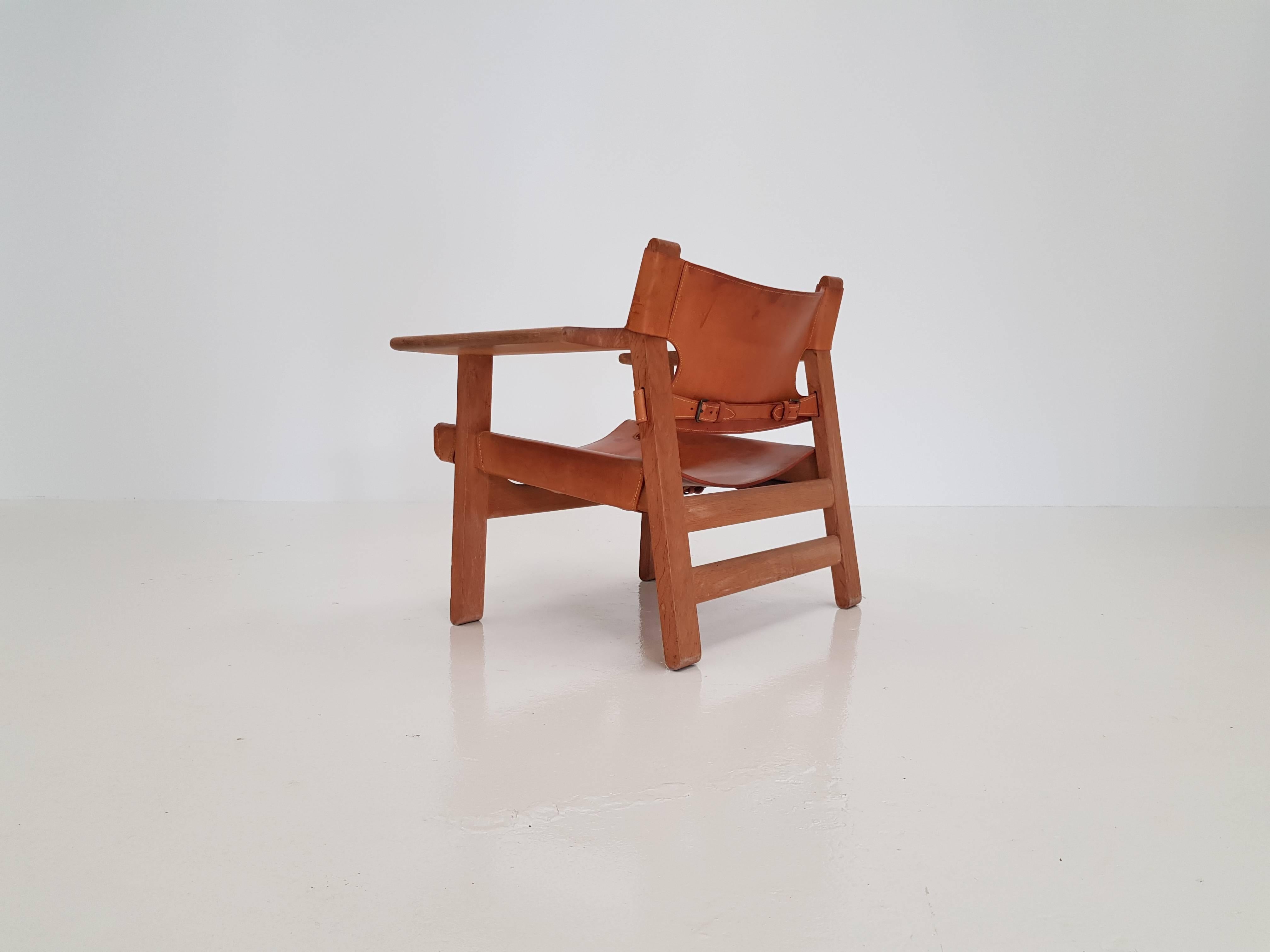 Børge Mogensen Spanish Chair, Designed 1958, Produced by Fredericia Stolefabrik 2