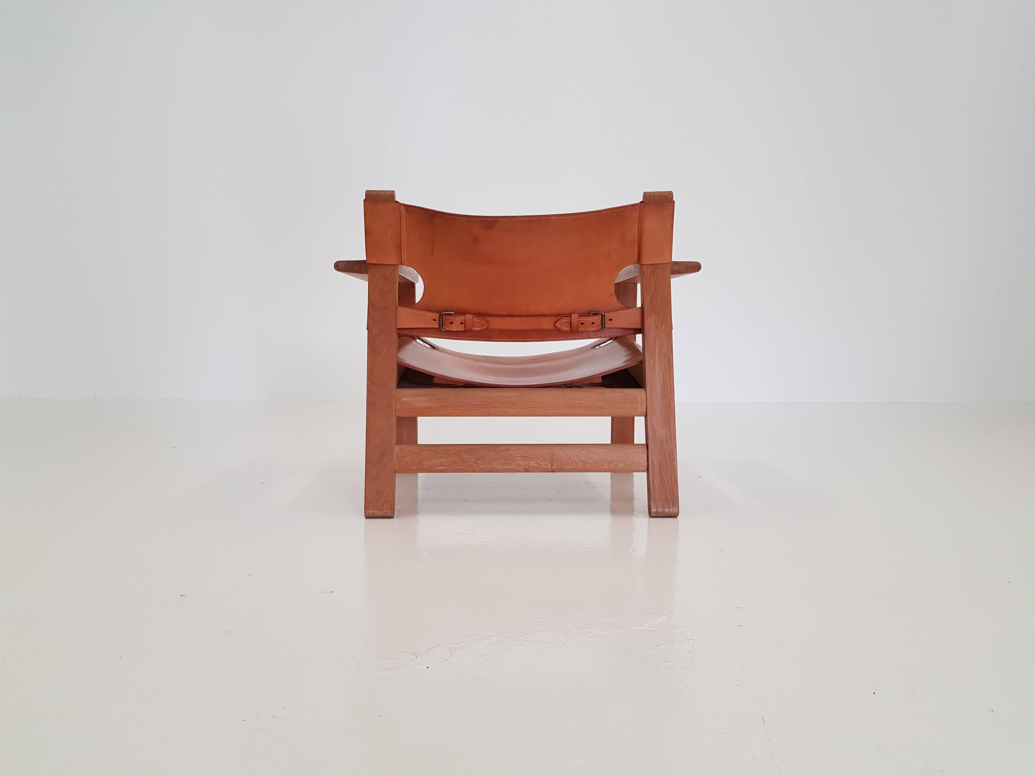 Børge Mogensen Spanish Chair, Designed 1958, Produced by Fredericia Stolefabrik 3