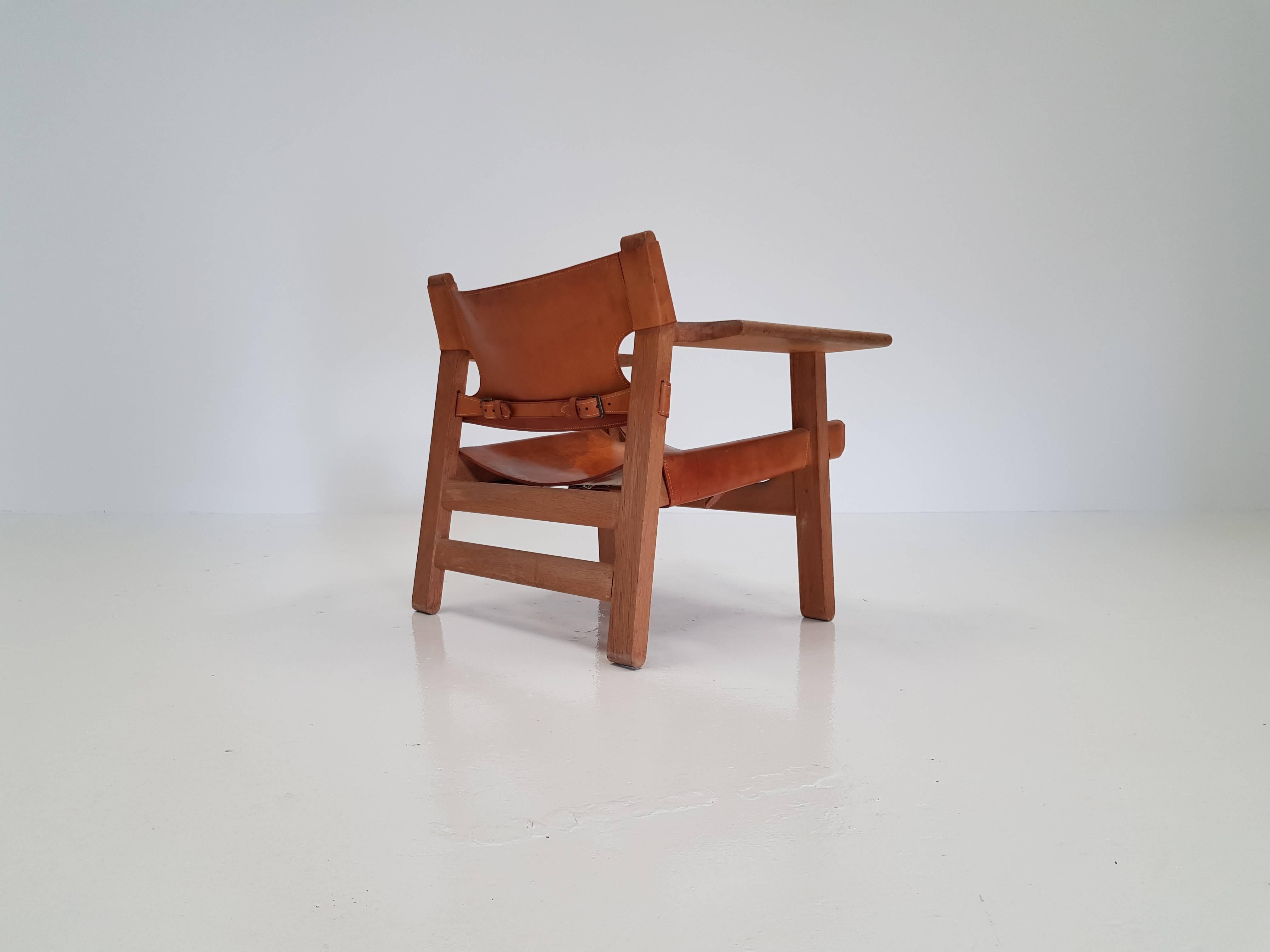 Børge Mogensen Spanish Chair, Designed 1958, Produced by Fredericia Stolefabrik 4