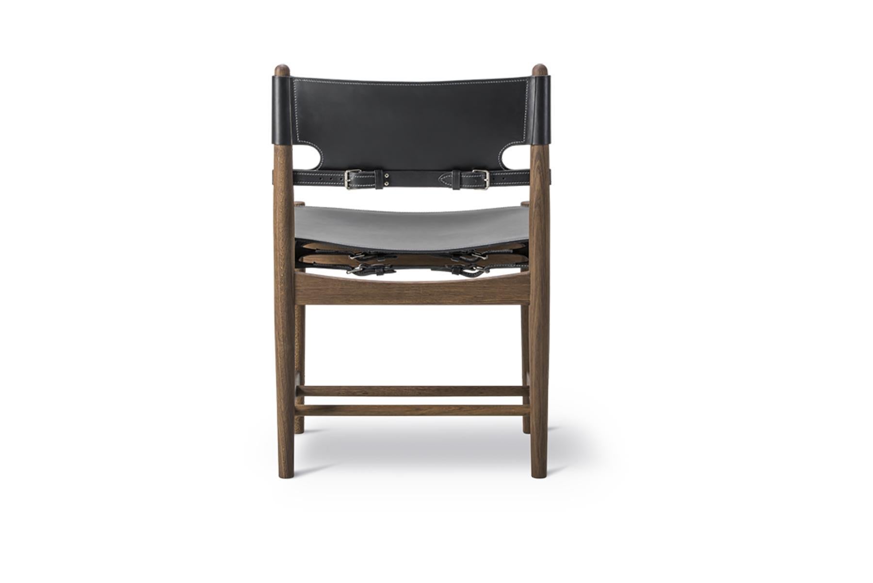 Børge Mogensen Spanish Dining Chair – Model 3237 In New Condition For Sale In Berkeley, CA