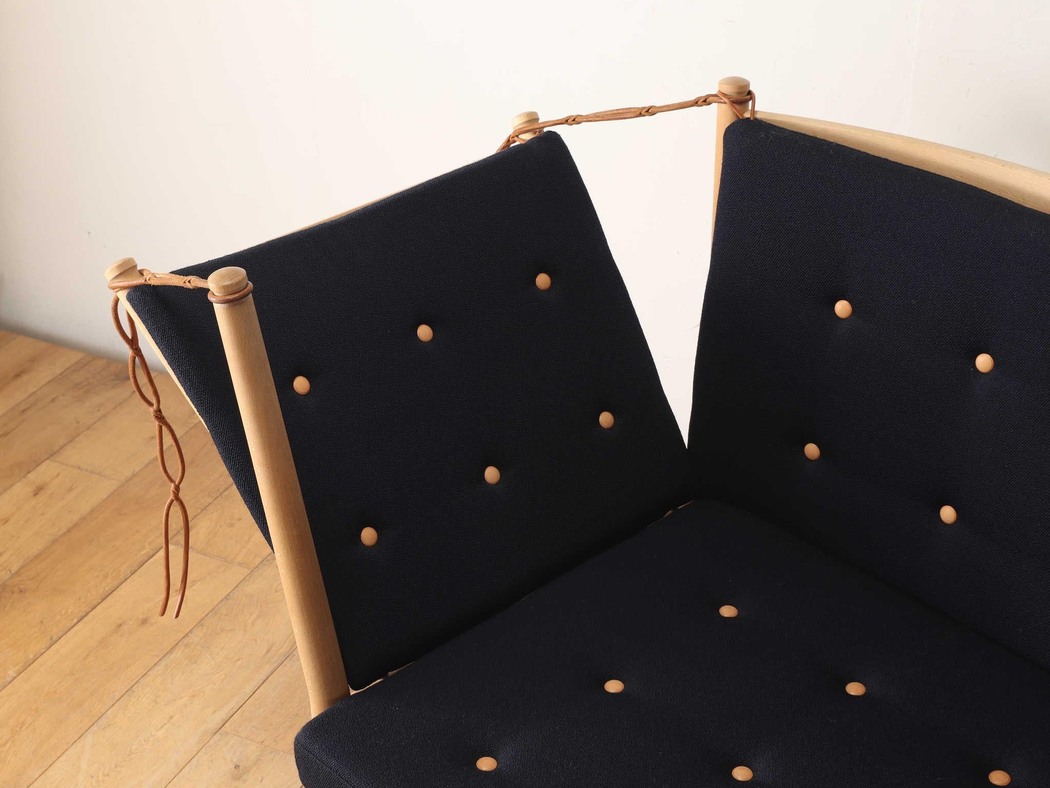 Scandinavian Modern Børge Mogensen Spokeback Sofa