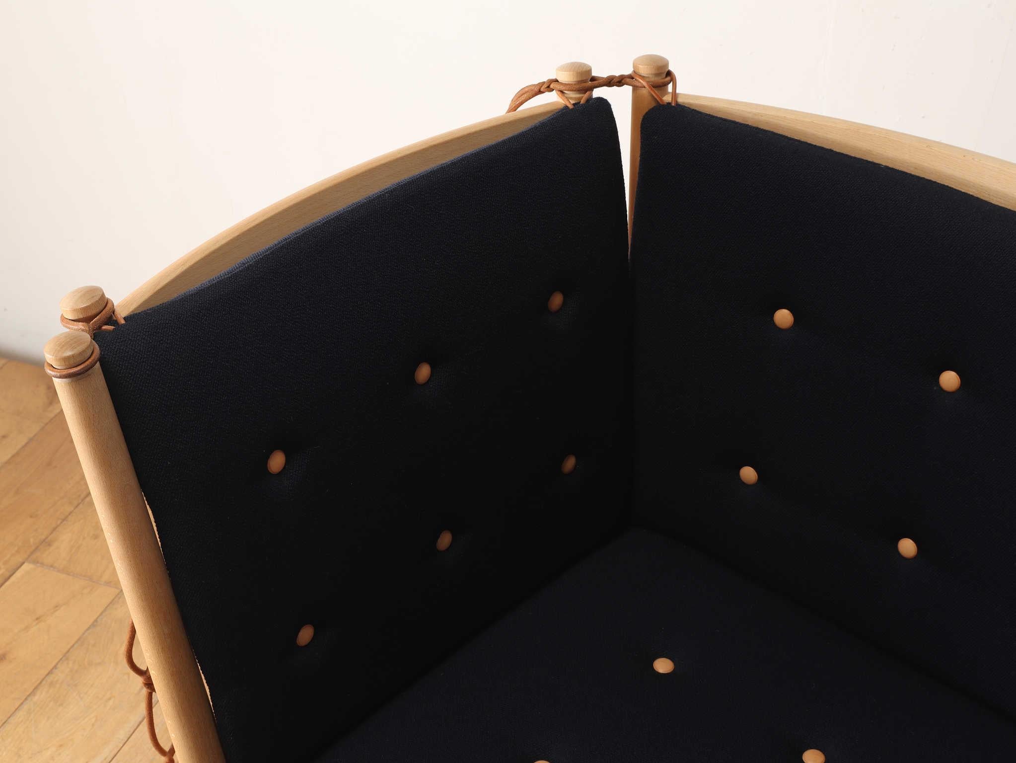 Late 20th Century Børge Mogensen Spokeback Sofa