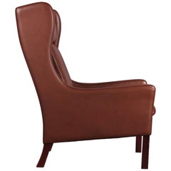 Børge Mogensen Style Leather Armchair