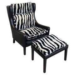 Wood Wingback Chairs
