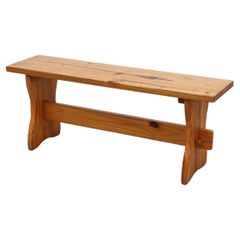 Børge Mogensen Style Primitive Pine Bench