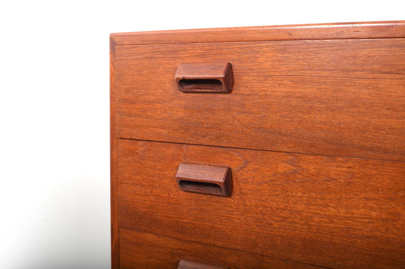 Scandinavian Modern Børge Mogensen Tall Boy Chest, 1950s