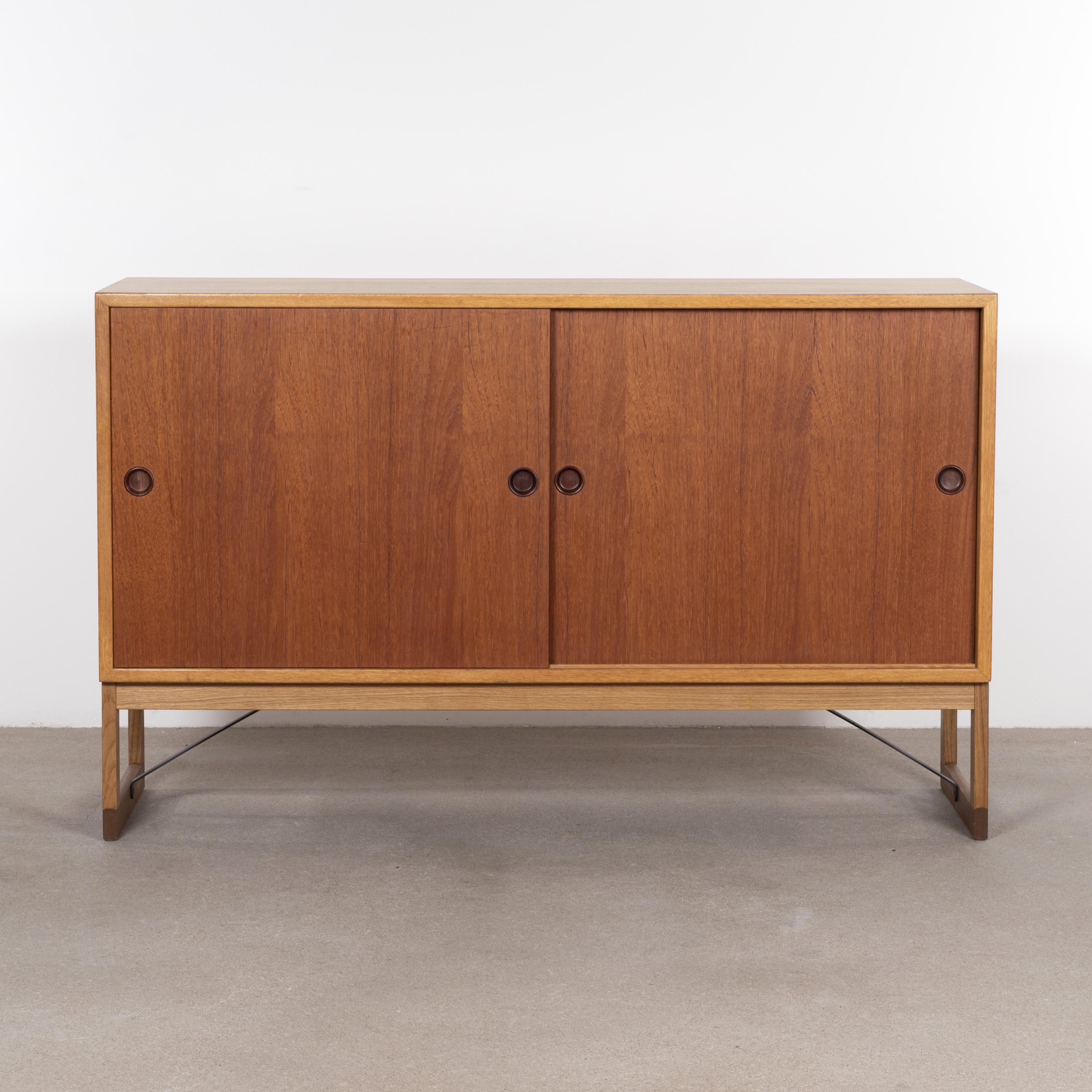 Scandinavian Modern Børge Mogensen Teak and Oak Cabinet for Karl Andersson & Sons, Sweden, 1960