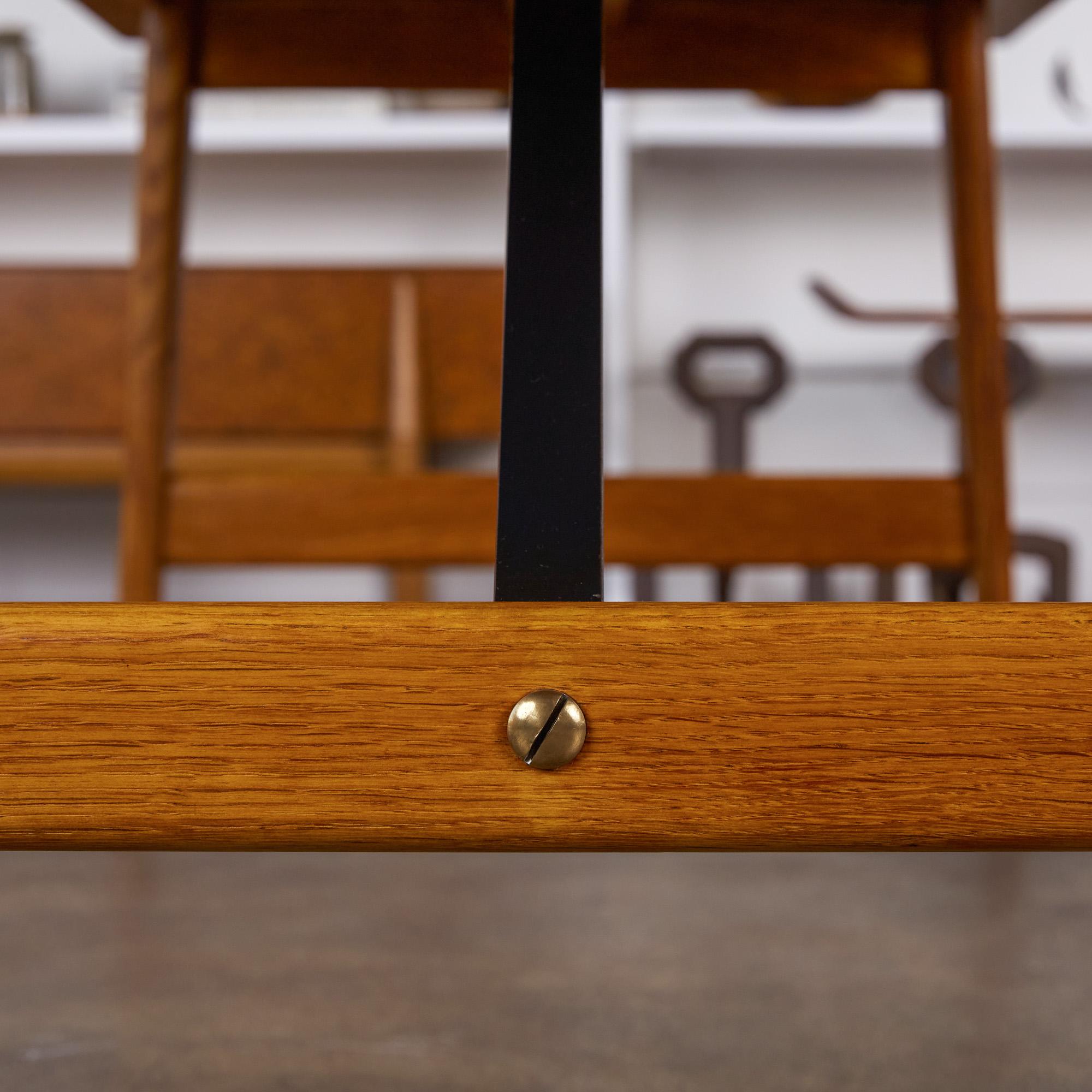 Børge Mogensen Teak and Oak Coffee Table for Fredericia Stolefabrik 5