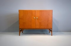 Børge Mogensen Teak Cabinet, Mod 232 China, CM Madsen for FDB Møbler, Denmark
