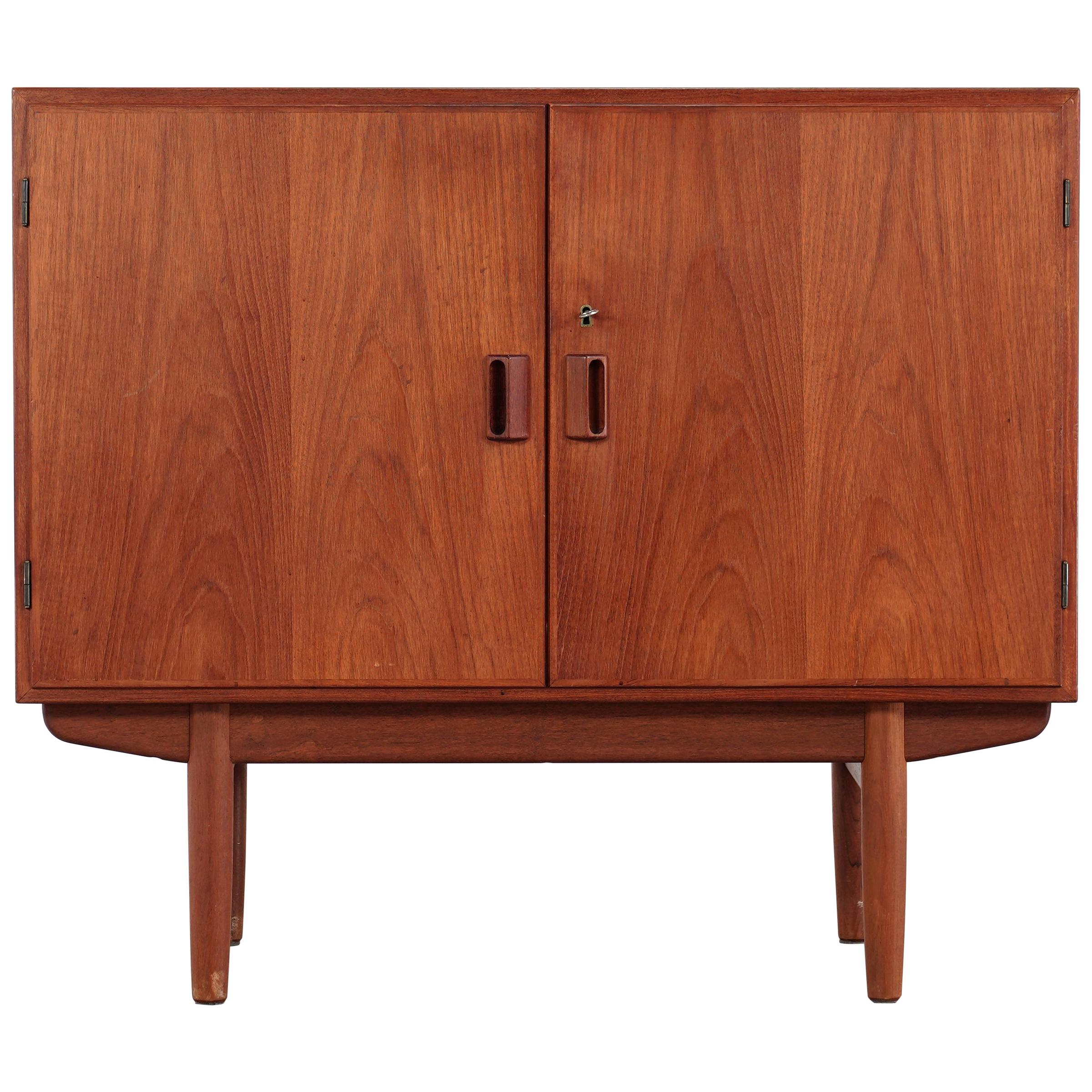 Børge Mogensen Teak & Oak Sideboard, 1950 for Søborg Møbelfabrik, Danish Modern
