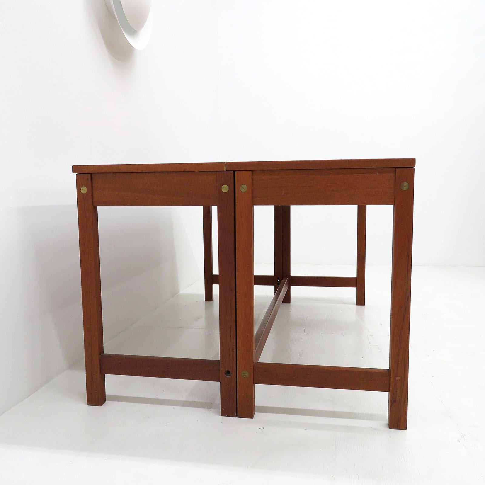 Danish Børge Mogensen Teak 'Partners' Desk for AB Karl Andersson, 1960 For Sale