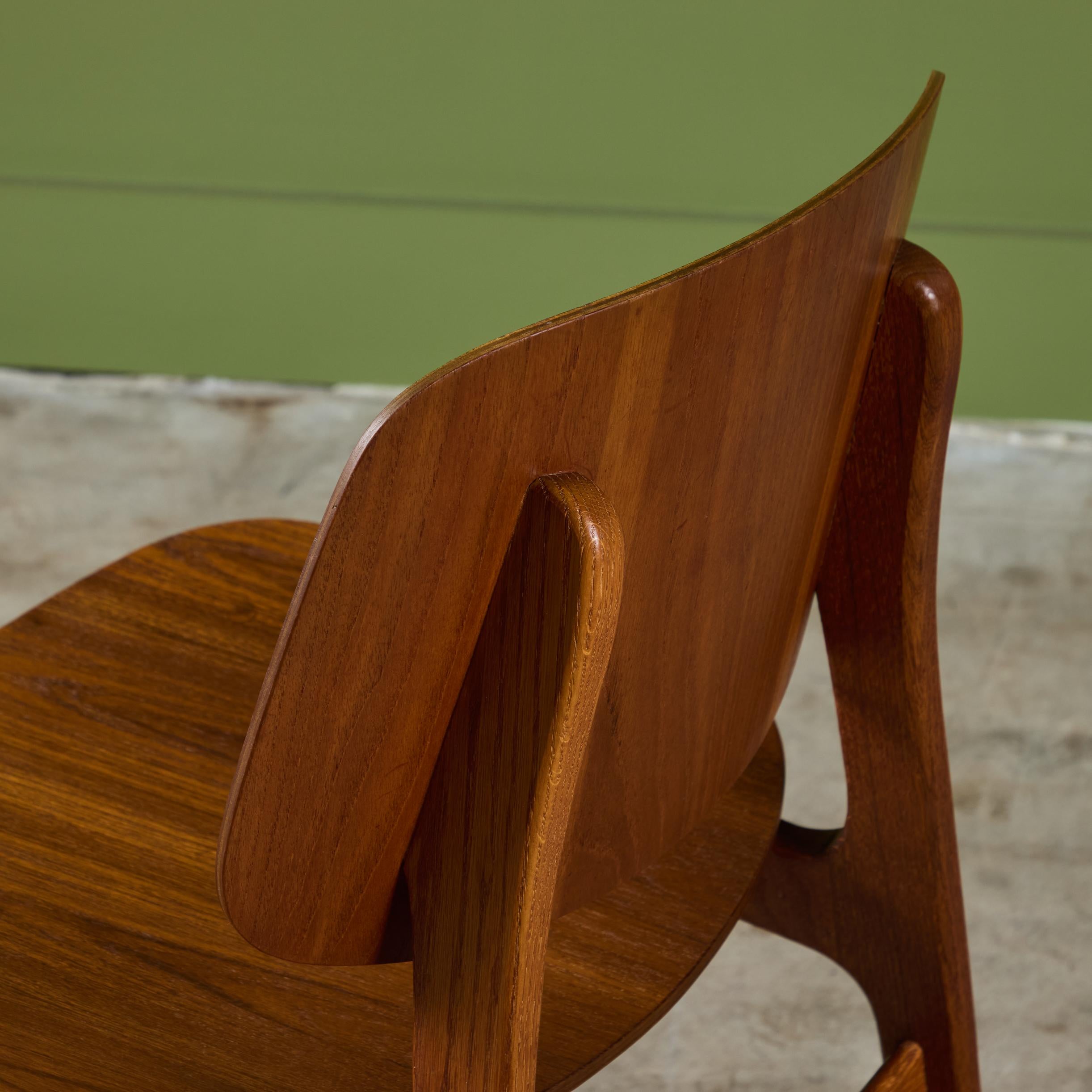 Chaise d'appoint en teck Børge Mogensen pour Søborg Mobelfabrik en vente 6