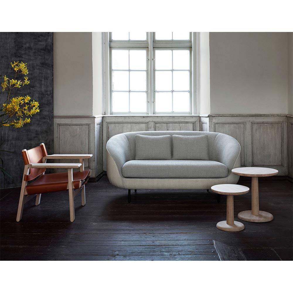 Børge Mogensen The Spanish Chair Cognac Sattelleder Oak Geölt für Fredericia (21. Jahrhundert und zeitgenössisch) im Angebot