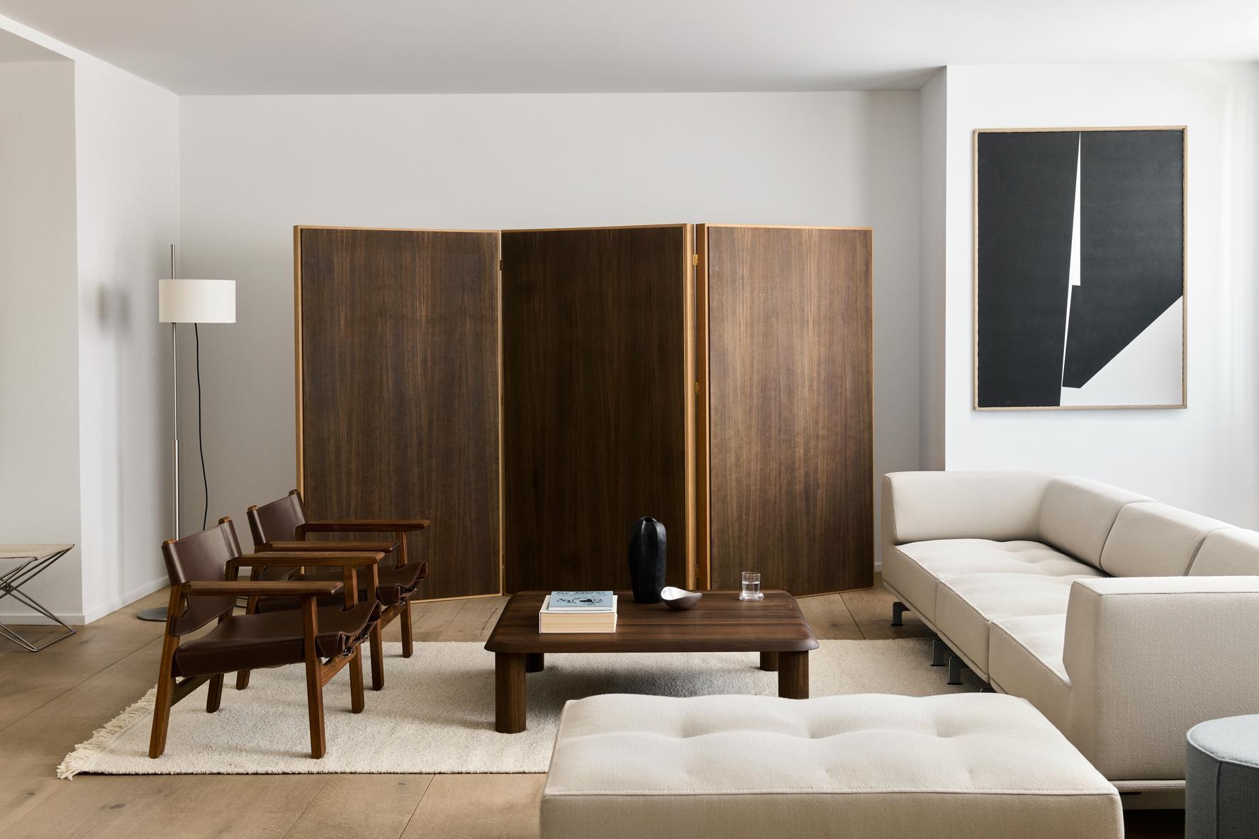 Børge Mogensen, The Spanish Chair-Dark Brown Leather/Oiled Walnut-for Fredericia For Sale 5