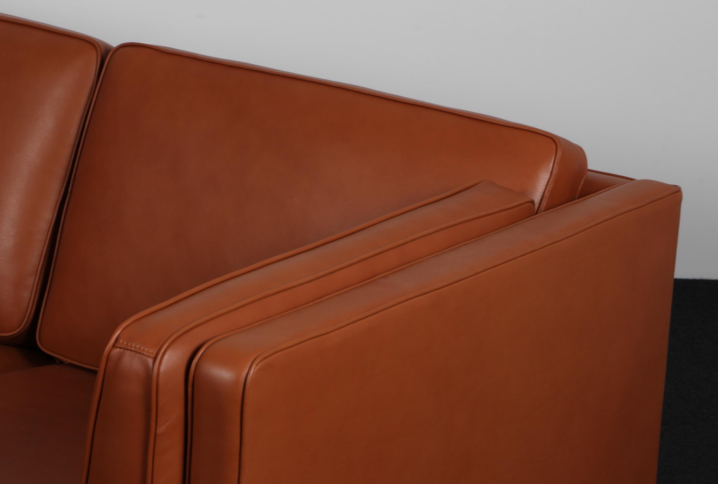 Børge Mogensen Three-Seat Sofa In Excellent Condition For Sale In Esbjerg, DK
