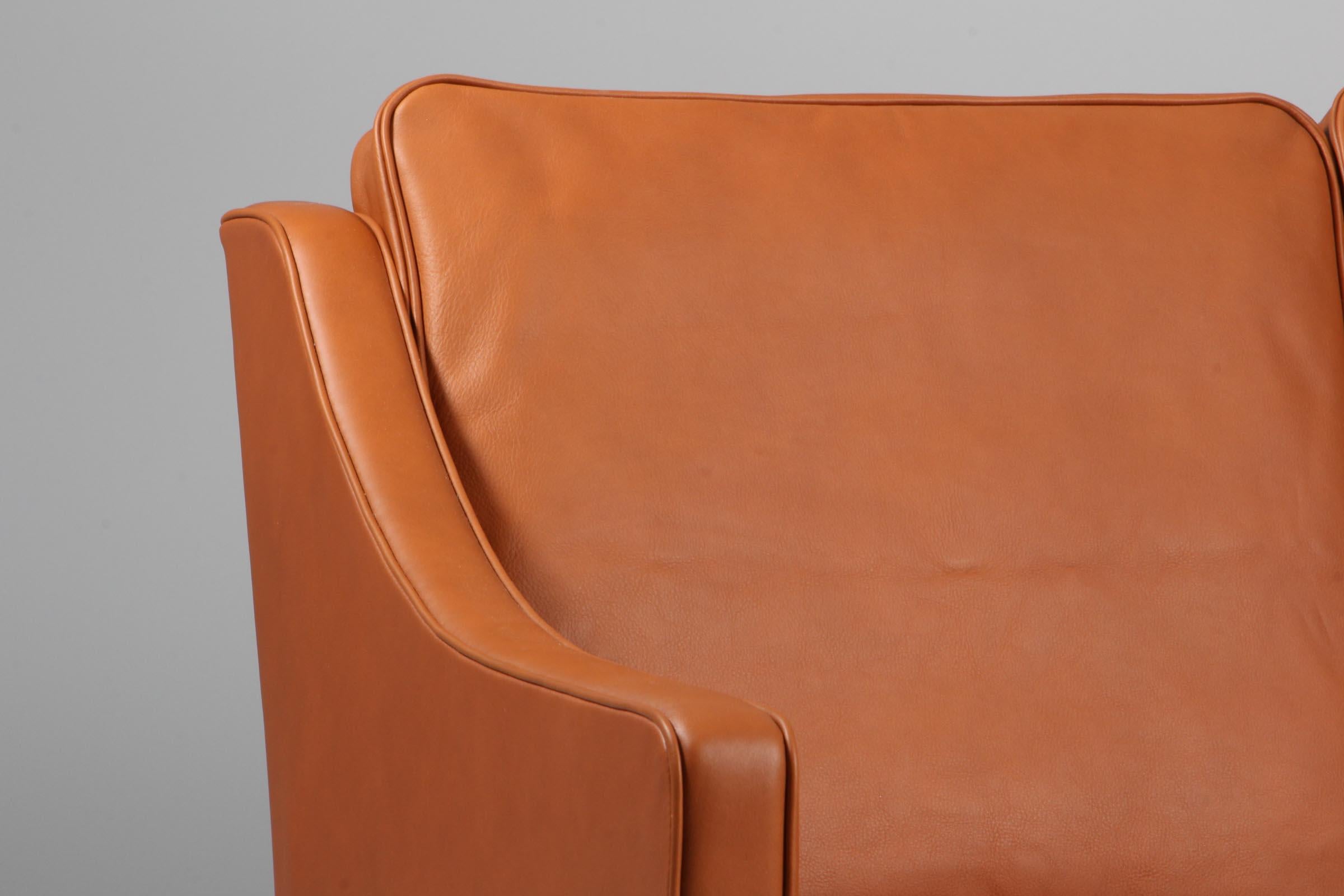 Mid-20th Century Børge Mogensen Three-Seat Sofa, Model 2209, Denmark, New Upholstered For Sale