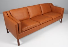 Børge Mogensen Three-Seat Sofa, Model 2213