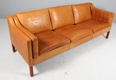 Børge Mogensen Three-Seat Sofa, model 2213