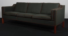 Børge Mogensen Three-Seat Sofa, Model 2213