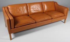 Børge Mogensen Three-Seat Sofa, model 2213
