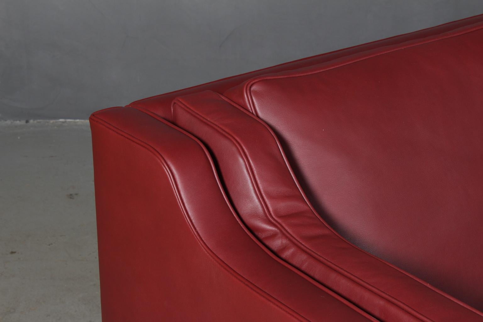 Scandinavian Modern Børge Mogensen Three-Seat Sofa, Model 2213