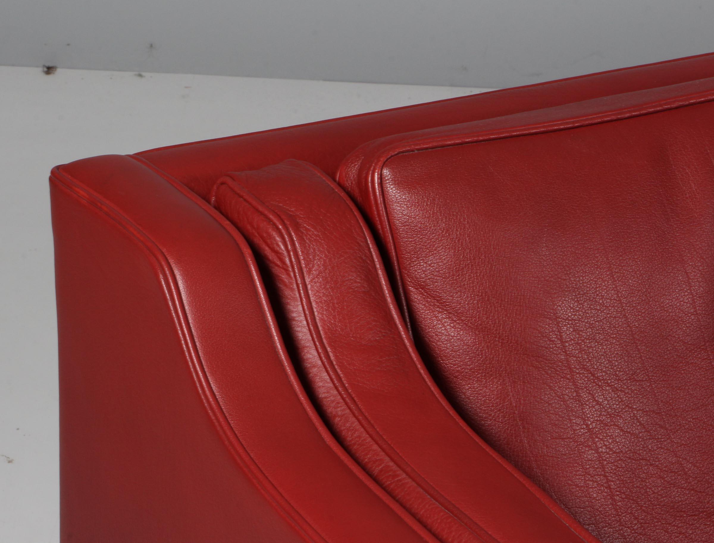 Scandinavian Modern Børge Mogensen Three-Seat Sofa, model 2213