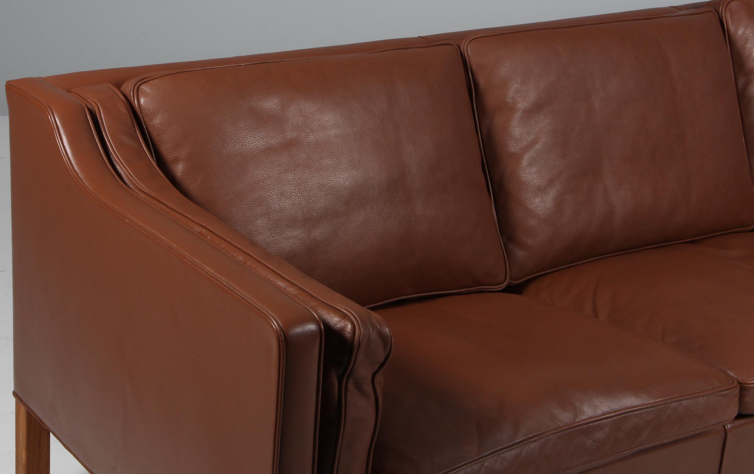 Danish Børge Mogensen Three-Seat Sofa, model 2213