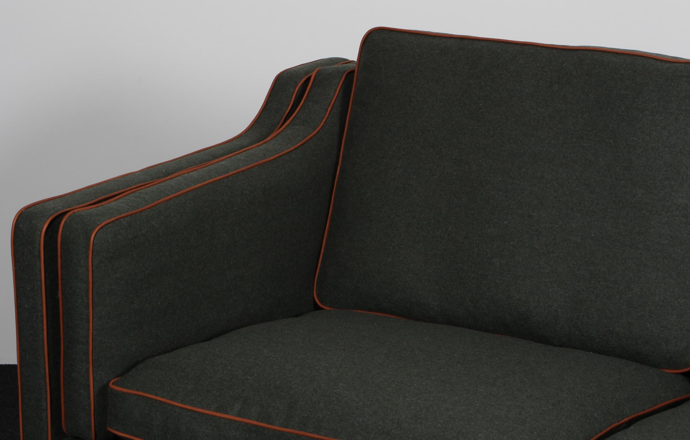 Danish Børge Mogensen Three-Seat Sofa, Model 2213 For Sale