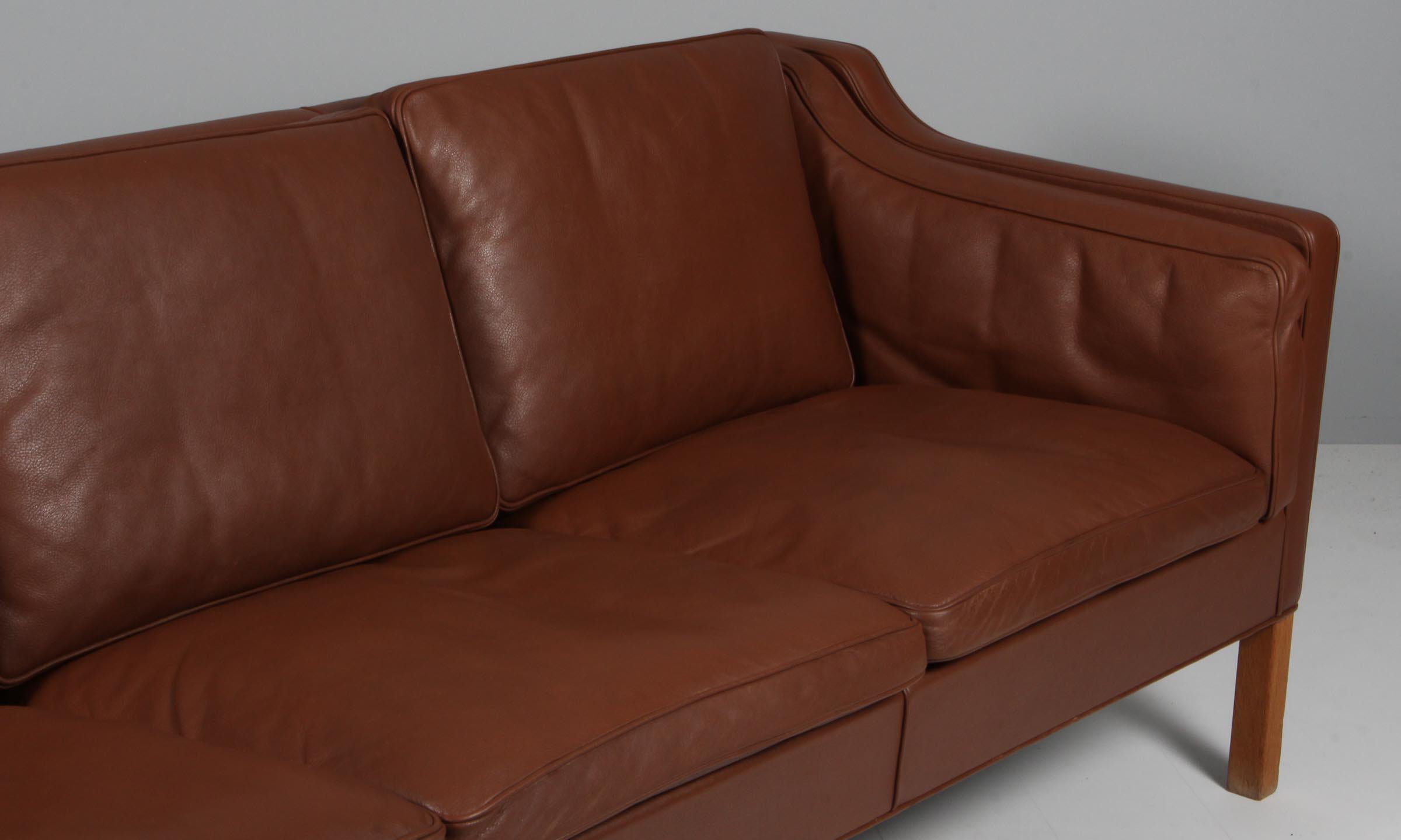 Børge Mogensen Three-Seat Sofa, model 2213 In Good Condition In Esbjerg, DK