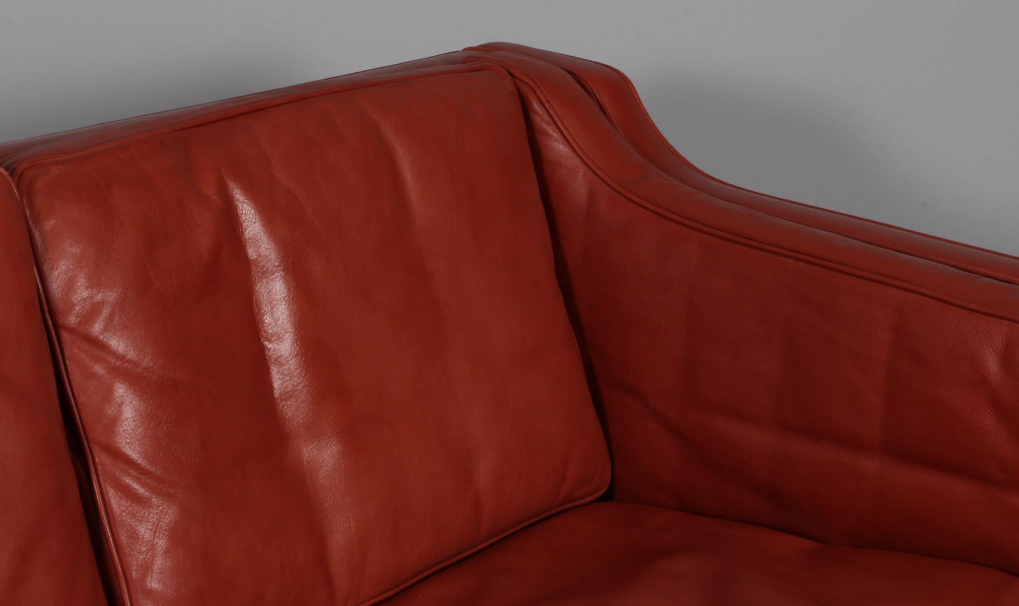 Børge Mogensen Three-Seat Sofa, model 2213 In Good Condition In Esbjerg, DK