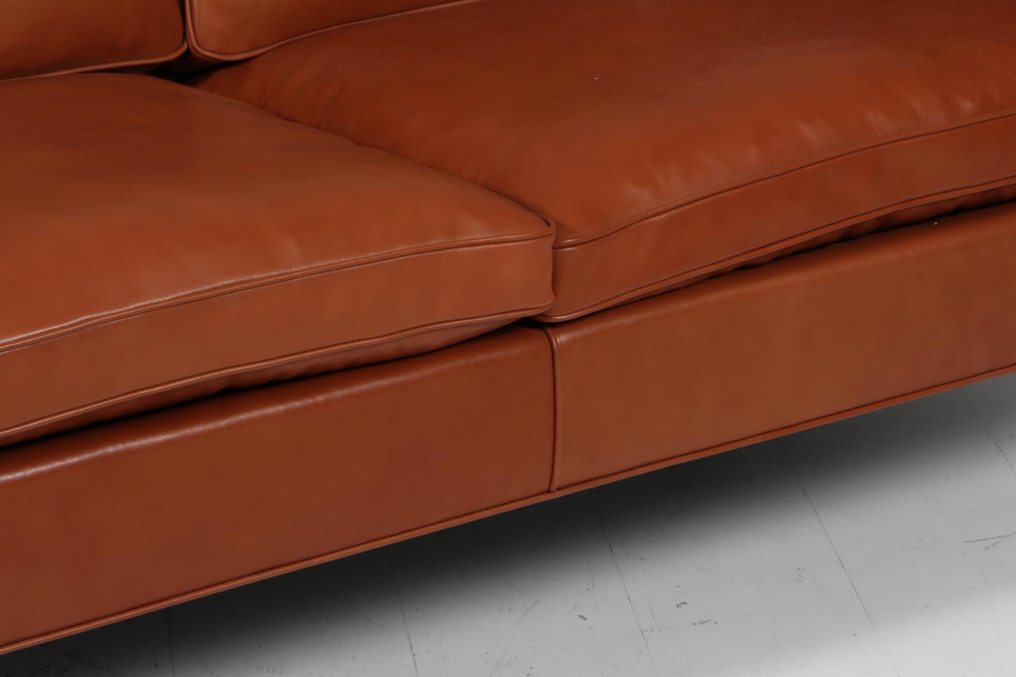 Mid-20th Century Børge Mogensen Three-Seat Sofa, Model 2213 For Sale