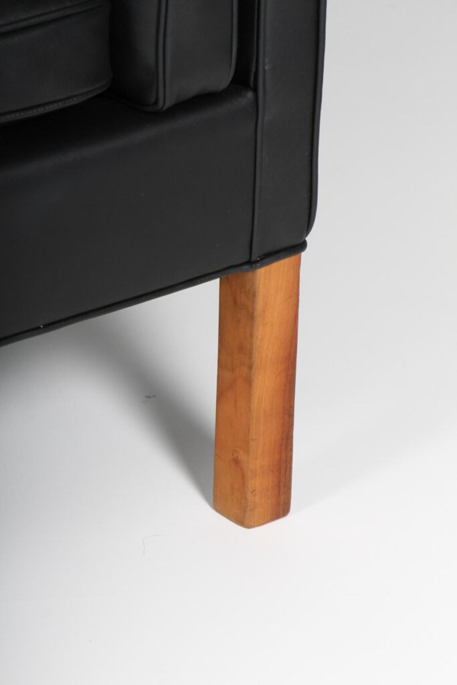 Milieu du XXe siècle Canapé trois places Børge Mogensen, modèle 2213 en vente