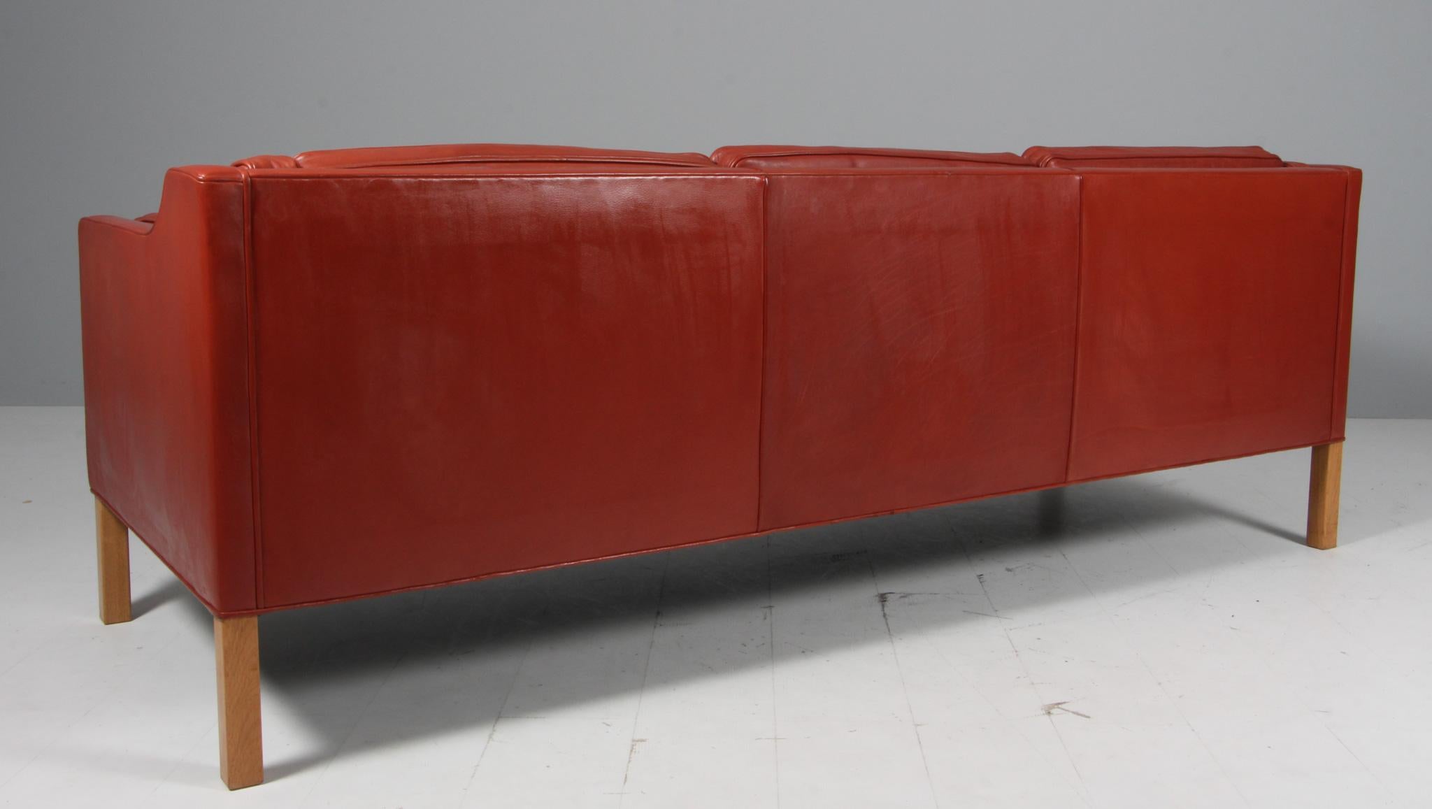 Børge Mogensen Three-Seat Sofa, model 2213 1