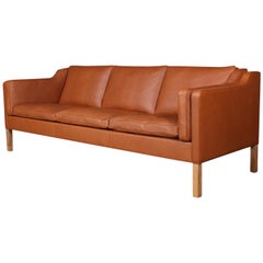 Børge Mogensen Three-Seat Sofa, Model 2213