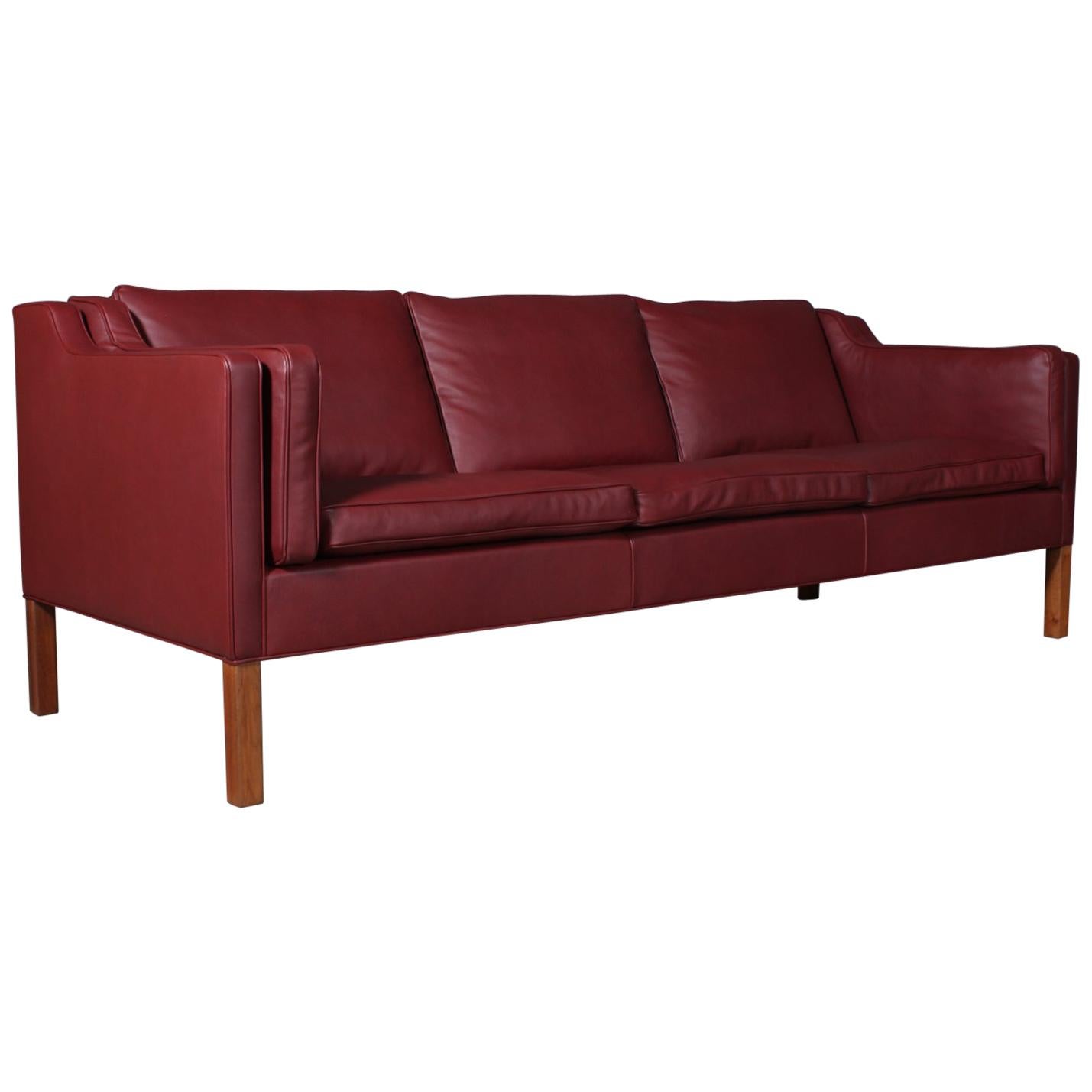 Børge Mogensen Three-Seat Sofa, Model 2213