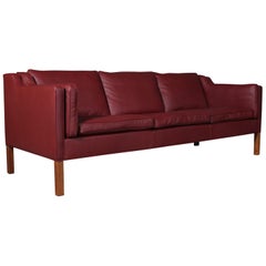 Børge Mogensen Dreisitziges Sofa:: Modell 2213